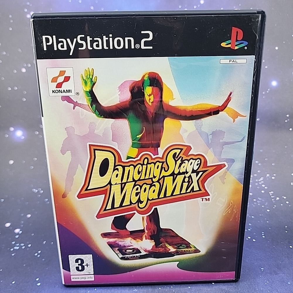 Dancing Stage Megamix (Sony PlayStation 2, 2003) PAL Video Game CIB Complete